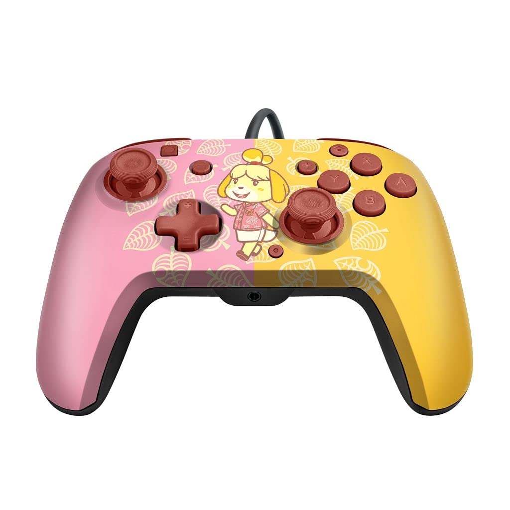 PDP Switch Rematch Manette filaire ISABELLE sous licence officielle Nintendo - Boutons, sticks, déclencheurs et palettes personnalisables - Manettes ergonomiques PDP Switch Rematch Manette filaire ISABELLE sous licence officielle Nintendo - Boutons, sticks, déclencheurs et palettes personnalisables - Manettes ergonomiques